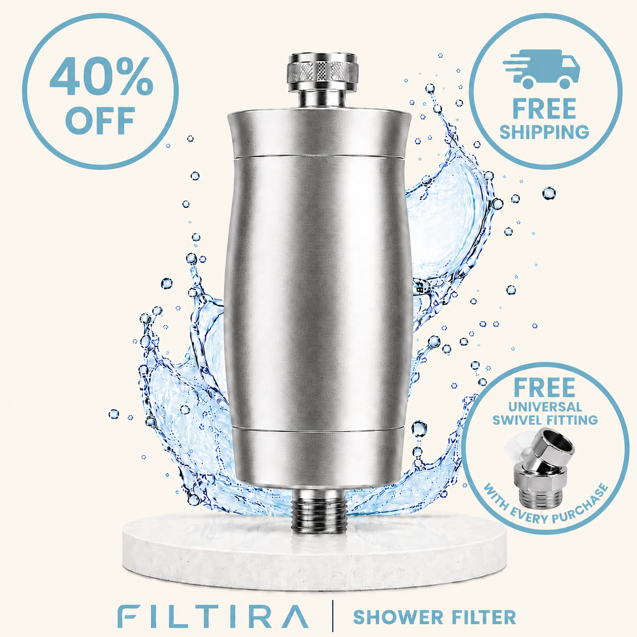 Filtira - Shower Filter For Hair & Skin
