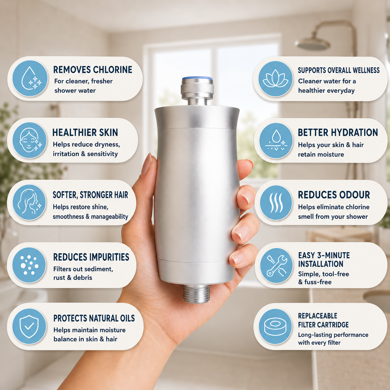 Filtira - Shower Filter For Hair & Skin