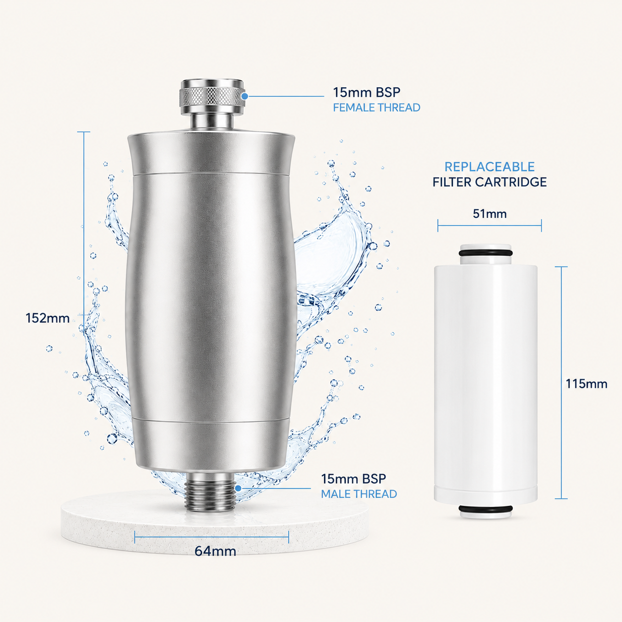 Filtira - Shower Filter For Hair & Skin